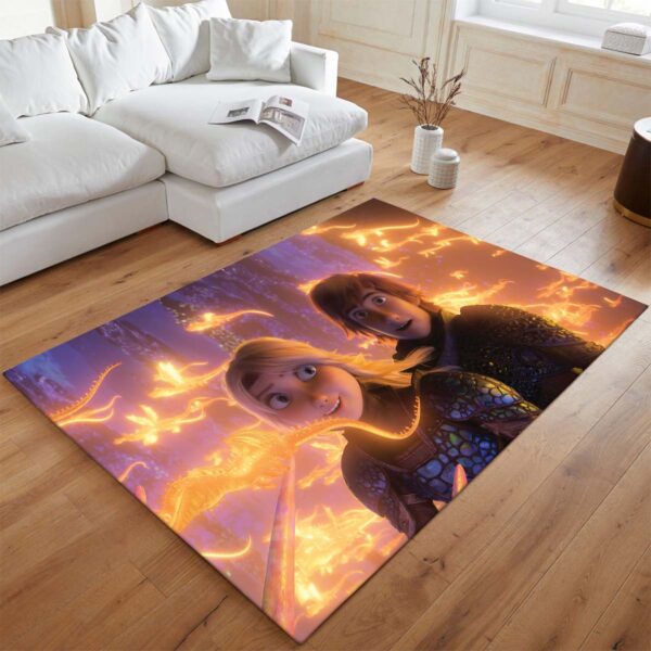 Tapis Harold et Astrid – Dragons – Image 2