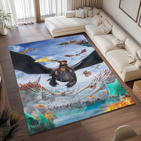 Tapis Dragons – Tous les personnages – Image 2