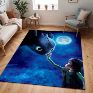 Tapis Krokmou et Harold – Dragons 2