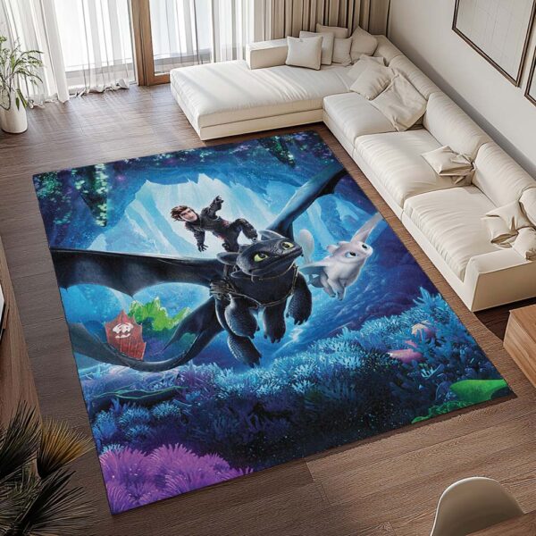 Tapis Krokmou et Harold – Dragons 3 – Image 2
