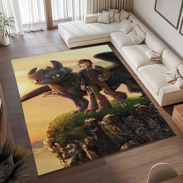 Tapis Krokmou et Harold – Dragons – Image 2