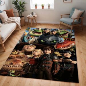 Tapis Dragons – Tous les personnages 2