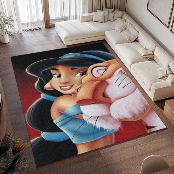 Tapis Princesse Jasmine et le tigre Rajah – Aladdin 02 – Image 2