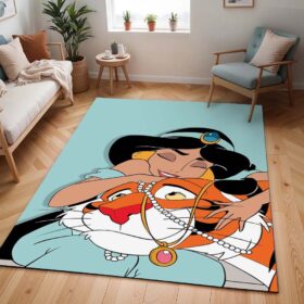 Tapis Princesse Jasmine et le tigre Rajah – Aladdin