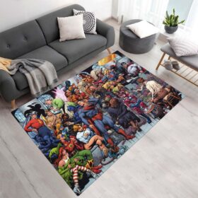 Tapis Justice League – Tous les personnages 03