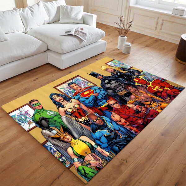 Tapis Justice League – Tous les personnages 05 – Image 2