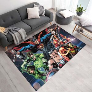 Tapis Justice League – Tous les personnages 08