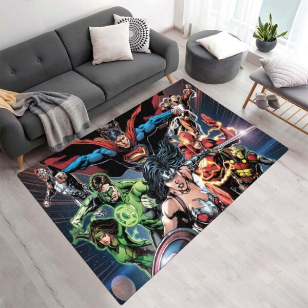 Tapis Justice League – Tous les personnages 08