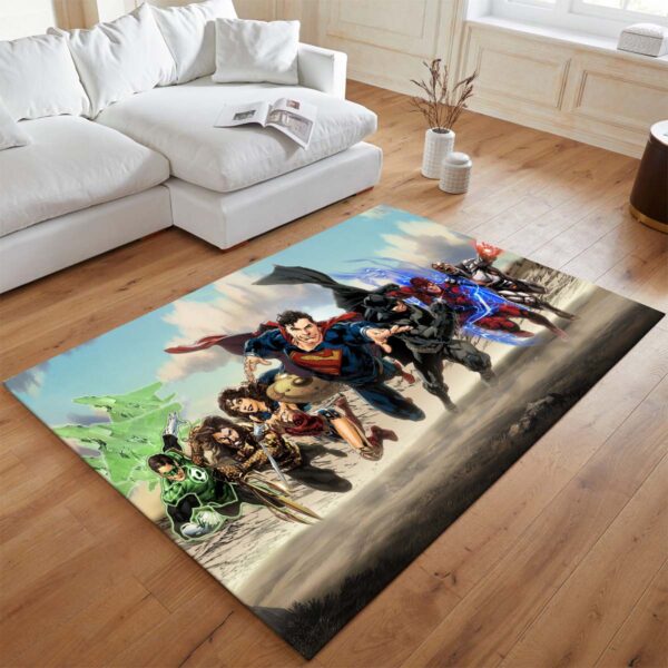 Tapis Justice League – Tous les personnages 09 – Image 2