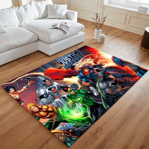Tapis Justice League – Tous les personnages 10 – Image 2