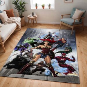 Tapis Justice League – Tous les personnages 12