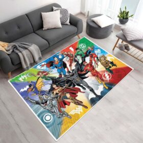 Tapis Justice League – Tous les personnages 13