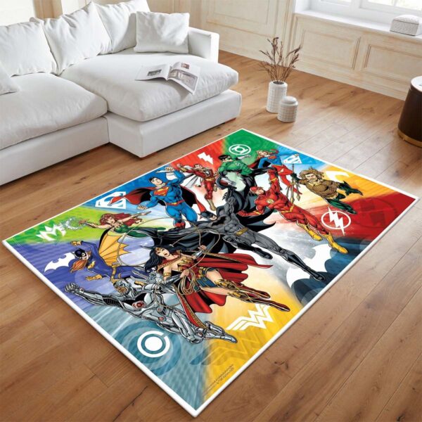 Tapis Justice League – Tous les personnages 13 – Image 2
