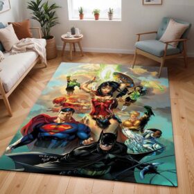 Tapis Justice League – Tous les personnages 14