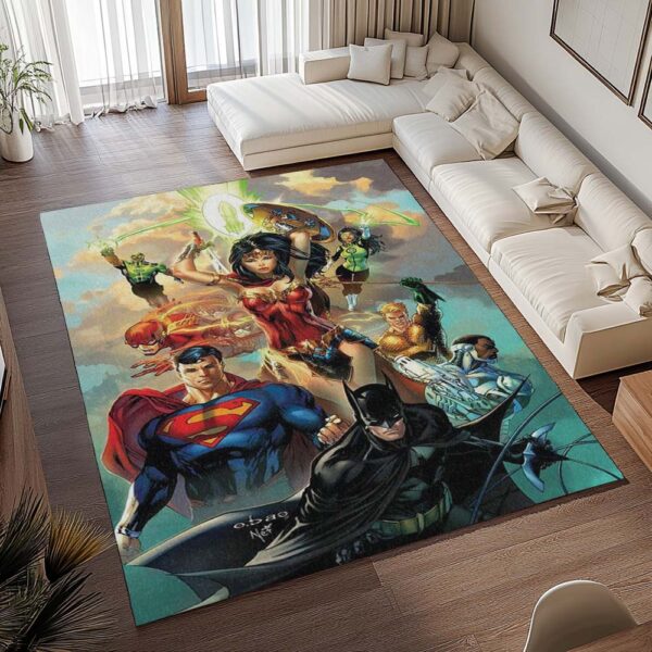 Tapis Justice League – Tous les personnages 14 – Image 2