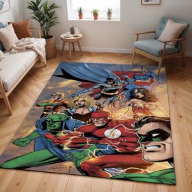 Tapis Justice League – Tous les personnages 15