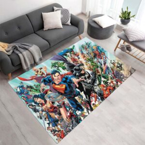 Tapis Justice League – Tous les personnages 17