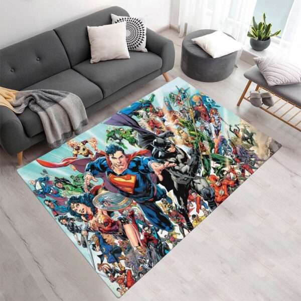Tapis Justice League – Tous les personnages 17