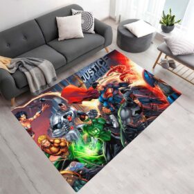 Tapis Justice League – Tous les personnages DC Comics