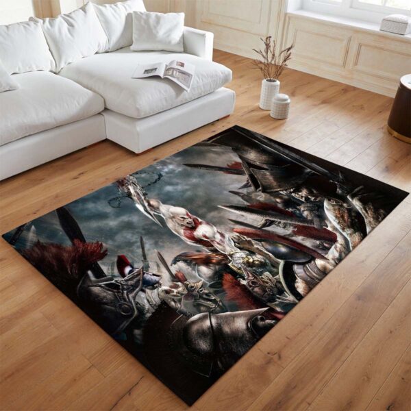 Tapis Kratos le guerrier spartiate contre tous – Image 2