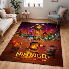 Tapis Lego Ninjago – Maîtres de la montagne 1