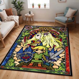 Tapis Link et la princesse Zelda – La Légende de Zelda