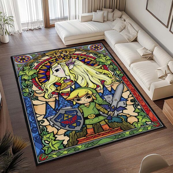 Tapis Link et la princesse Zelda – La Légende de Zelda – Image 2