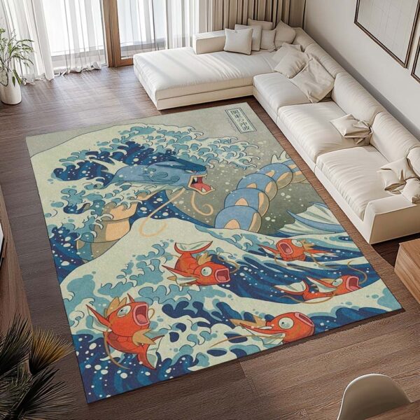 Tapis Magicarpe et Léviator Pokémon – Magikarp et Gyarados 2 – Image 2