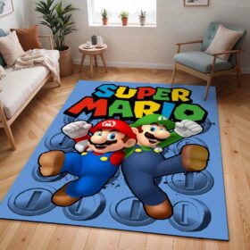 Tapis Mario et Luigi – Super Mario 2