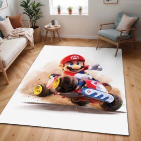 Tapis Mario – Dans le monde de Mario Kart