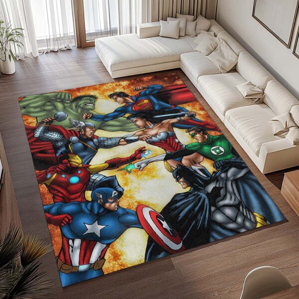 Tapis Marvel et DC Comics – Image 2