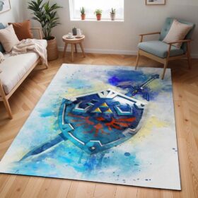 Tapis Épée de légende et Bouclier d’Hylia – Zelda 3