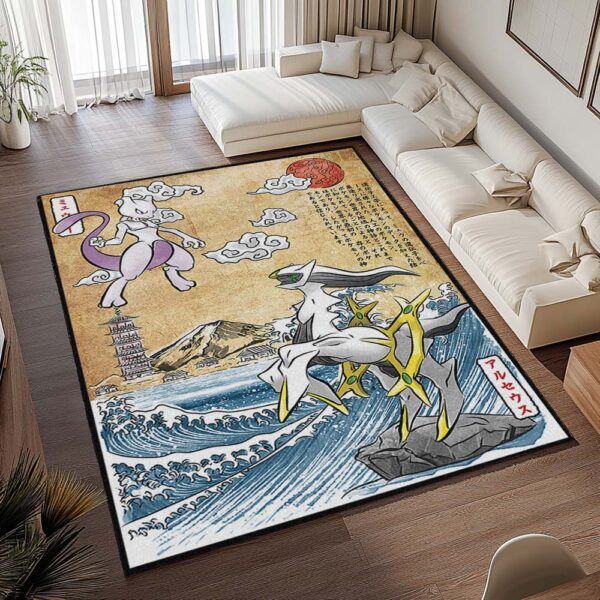 Tapis Mewtwo et Arceus – Pokémon – Image 2