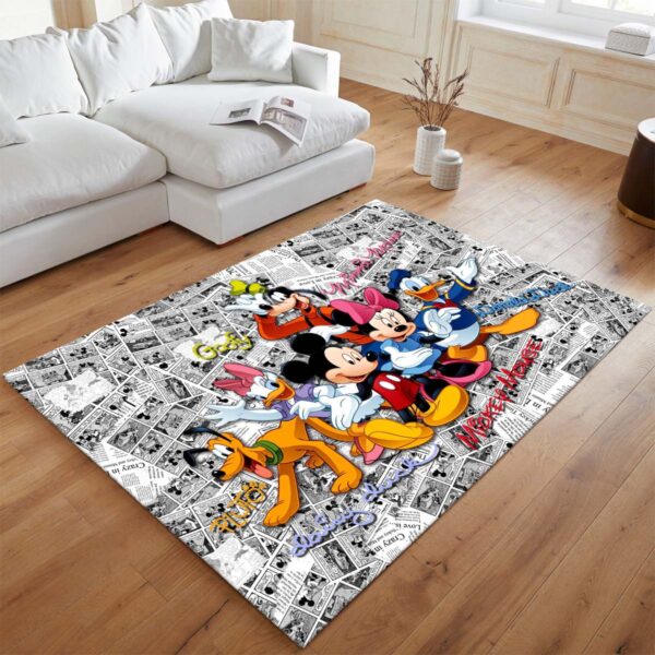 Tapis Mickey Mouse – Ses amis – Image 2
