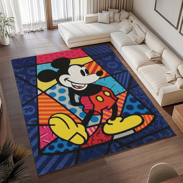 Tapis Mickey – Style Romero Britto – Image 2