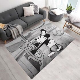 Tapis Mickey Mouse – Sur un bateau