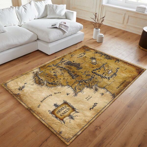 Tapis Carte de la Terre du Milieu – Le Seigneur des Anneaux – Image 2