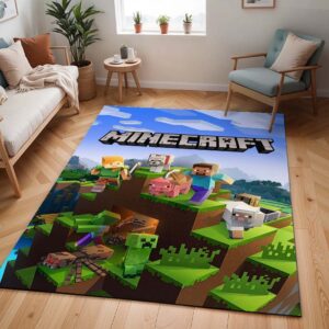 Tapis Minecraft Personnages 1001