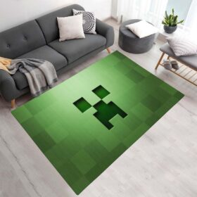 Tapis Minecraft – Visage de Creeper