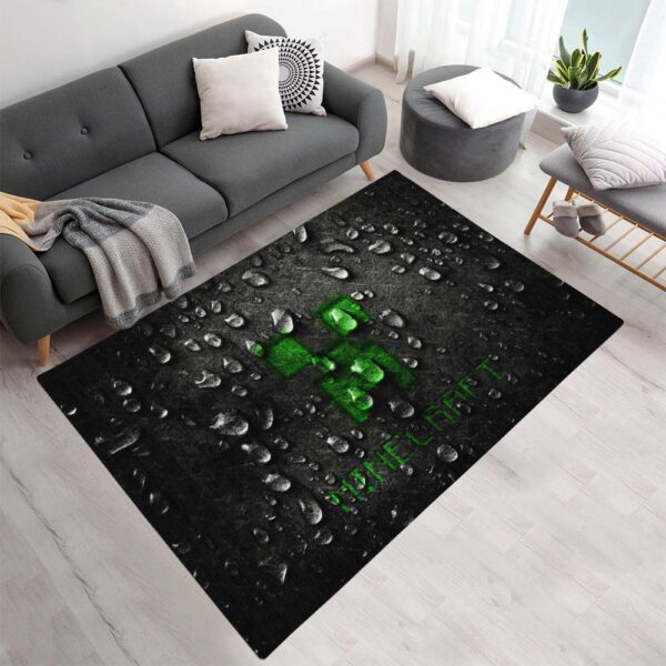 Tapis Minecraft – Visage de Creeper 3