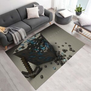 Tapis Minecraft – Minerai de diamant