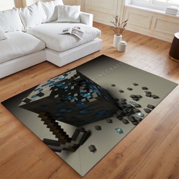 Tapis Minecraft – Minerai de diamant – Image 2
