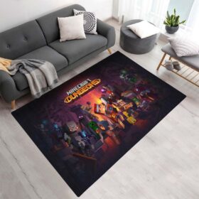 Tapis Minecraft Dungeons – Tous les personnages