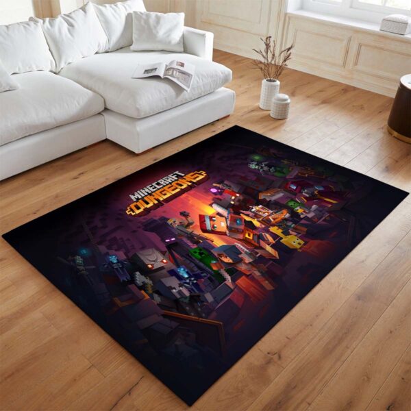 Tapis Minecraft Dungeons – Tous les personnages – Image 2