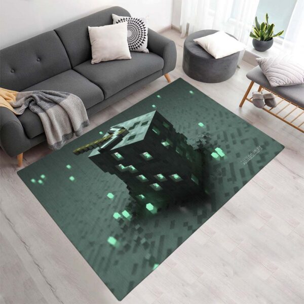 Tapis Minecraft – Minerai d’émeraude