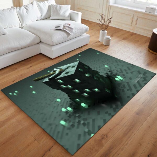 Tapis Minecraft – Minerai d’émeraude – Image 2