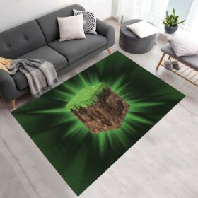 Tapis Minecraft – Bloc d’herbe