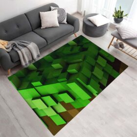 Tapis Minecraft – Bloc d’herbe 2