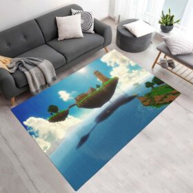 Tapis Minecraft – Biome de l’End, îles finales, mod The Aether