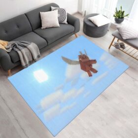 Tapis Minecraft – Quand les cochons volent